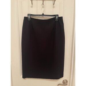 Jones‎ Wear Black Pencil Skirt Suit Size 10 100% Polyester Professional Attire